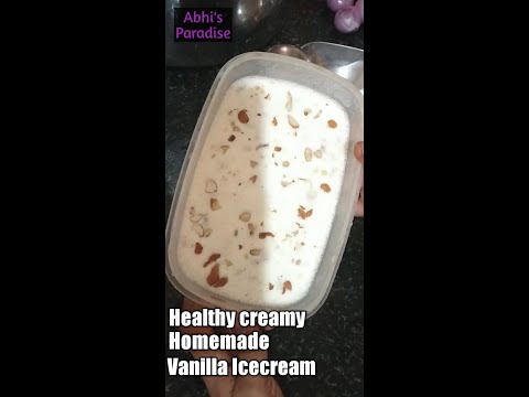  Creamy Vanilla Ice cream